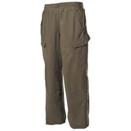 Pantaloni Outdoor, din Poliester si Tricot, material nezgomotos - OD