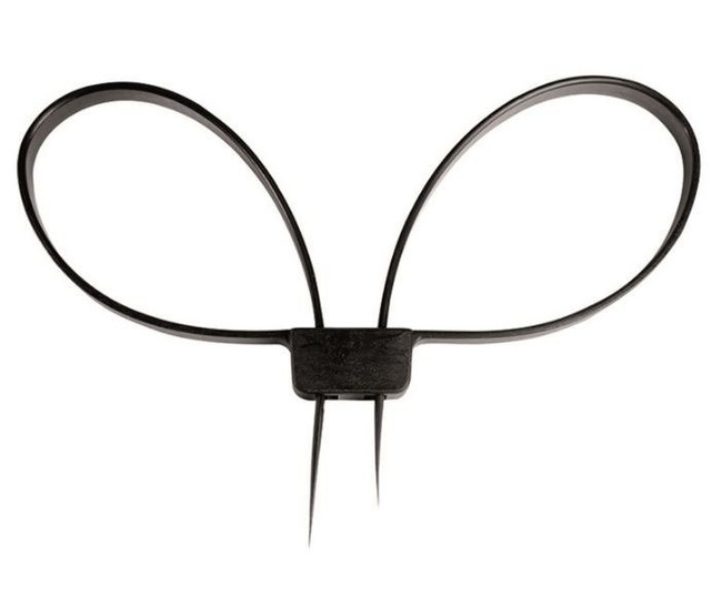 Catuse din plastic, Negre