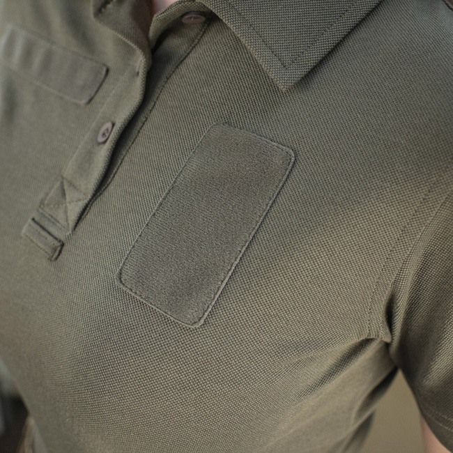 WOMEN'S TACTICAL POLO T-SHIRT - POLO-SHIRT 65/35 LADY - ARMY OLIVE - M-TAC