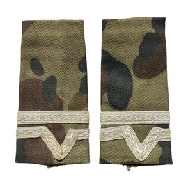 PERECHE GRADE - FORTELE TERESTRE - MAISTRU MILITAR CLASA IV FARA SEMN DE ARMA, CAMUFLAJ MOZAIC DALMATIAN - SURPLUS MILITAR ARMATA ROMANA - IN STARE BUNA