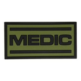 PATCH MEDIC PVC - NEGRU/OLIVE - M-TAC