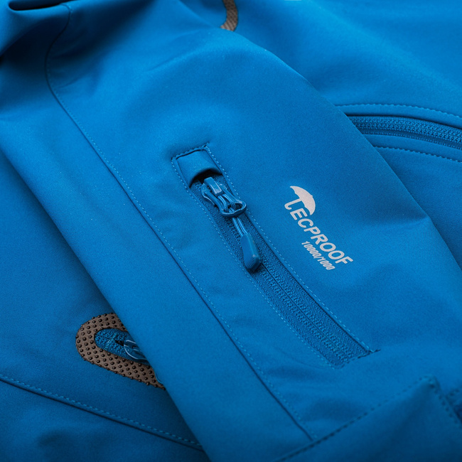 NILS SOFTSHELL JACKET FOR MEN - CLASSIC BLUE/ANTHRACITE - MAGNUM