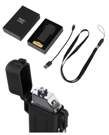 TRÖBER® RECHARGEABLE LIGHTER ′ATOMIC X-ARC′