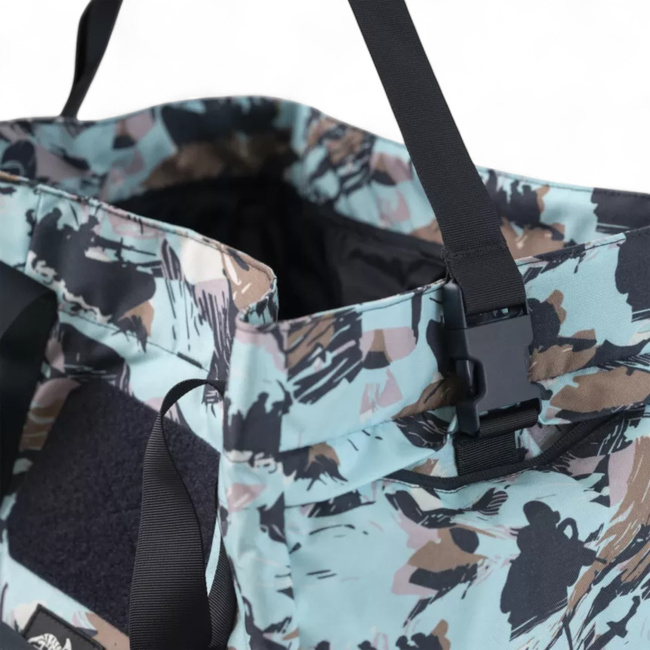 GEANTA FIELD TOTE - 55L - CORDURA 500D - CUREA UMAR DETASABILA - ORGANIZATOR INTERIOR  - IMPRIMEU ISTORIC - NEAGRA - HELIKON-TEX