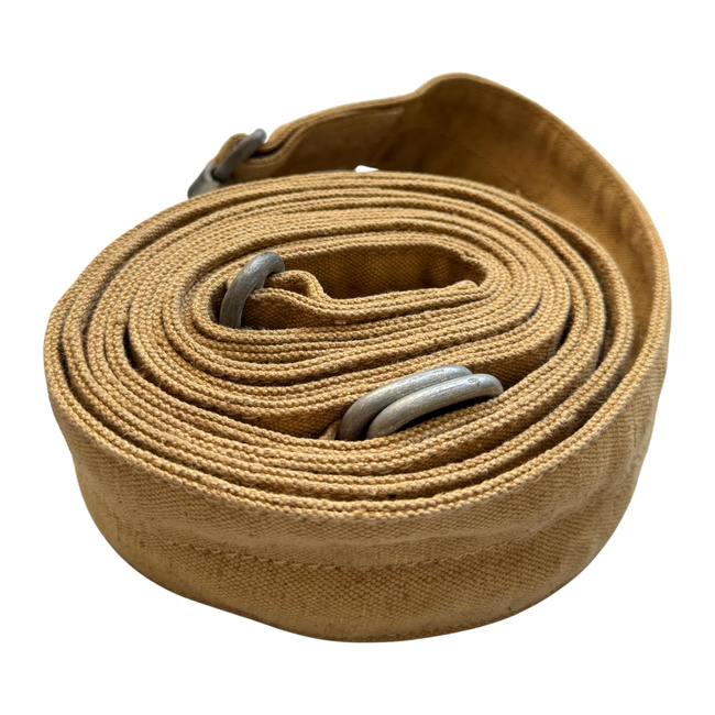 CHINGA TACTICA DE SALVARE - 3.3 M - CU CATARAMA DE PRINDERE RAPIDA PENTRU EVACUAREA RANITILOR - SURPLUS MILITAR ARMATA ROMANA - KHAKI - IN STARE BUNA