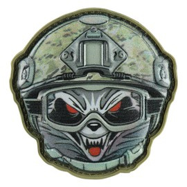 PATCH PVC EMOJI NR. 9 3D - OLIVE - M-TAC