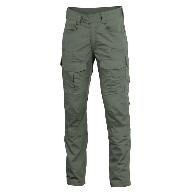 PANTALONI TACTICI - "LYCOS" - PENTAGON® - CAMO VERDE - LUNGIME 30″