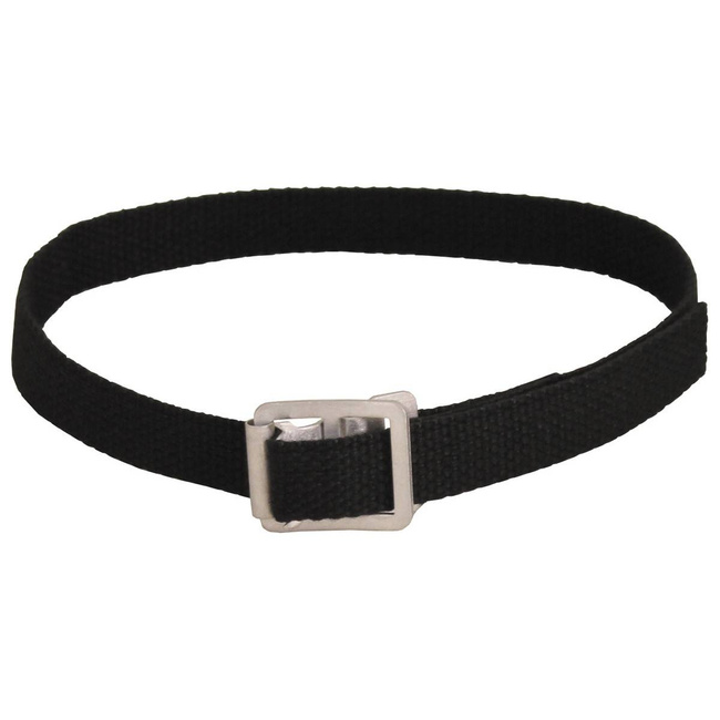 BW Pack Strap - aluminium buckle - 60 cm - black