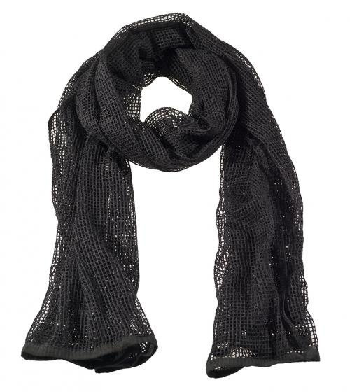 NET SCARF 190 x 90 CM BLACK