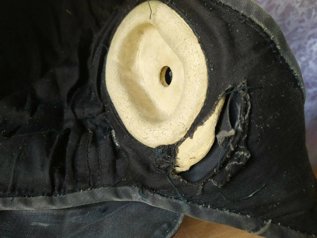 ROMANIAN TANKER SUMMER HAT - MILITARY SURPLUS - USED