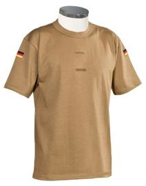 TRICOU GENUINE GERMAN ARMY KHAKI TROPICAL VELCRO STRIPS