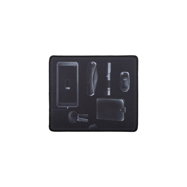 PLANSA DIN NEOPREN PENTRU OBIECTE ȘI ACCESORII EDC - 25.5 x 21.5 CM - Helikon-Tex® - NEAGRĂ