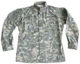 US ARMY DIGITAL CAMO ACU FIELD JACKET USED