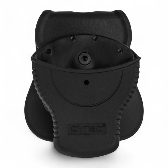 Toc pentru catuse din polimer deschis - cu clapa - Negru - Cytac 