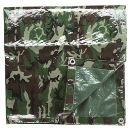 PRELATA DIN POLIETILENA - Mil-Tec - WOODLAND - 285 x 500 CM