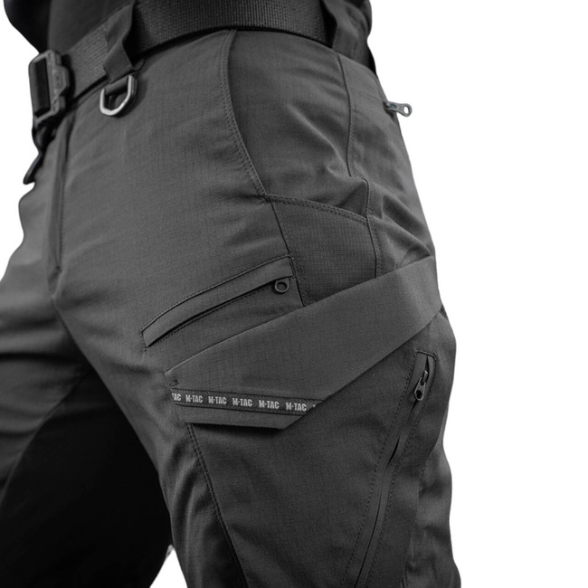 PANTALONI TACTICI AGGRESSOR SUMMER FLEX, NEGRI - M-TAC