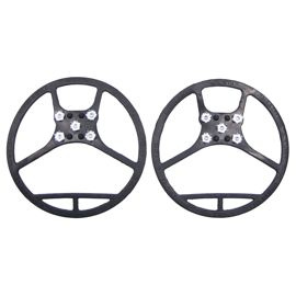 Ice Spikes, negru, cu 5 knobs