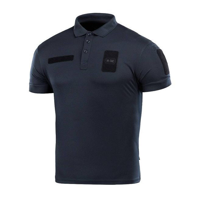 Elite Tactical Coolmax Polo T-Shirt - Navy Blue - M-TAC