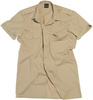 Khaki Short SLEEVE SERVICE SHIRT