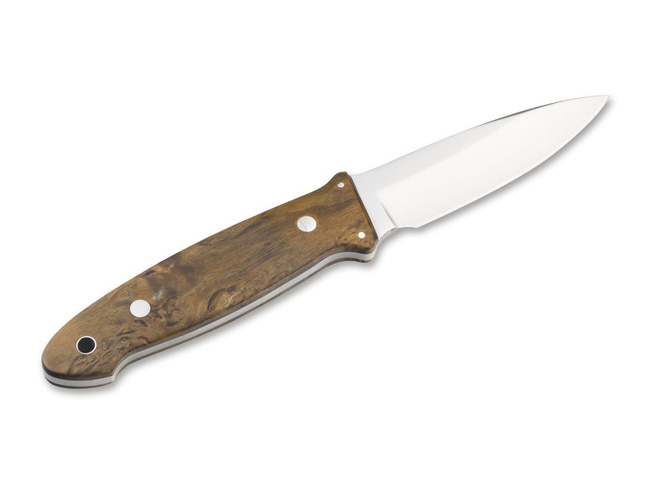 CUB CURLY BIRCH BROWN POCKET KNIFE - BOKER