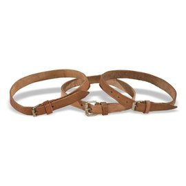 Romanian Military Surplus Leather Straps - 3 Pack