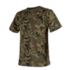 TRICOU DIN BUMBAC - Helikon Tex - PL WOODLAND