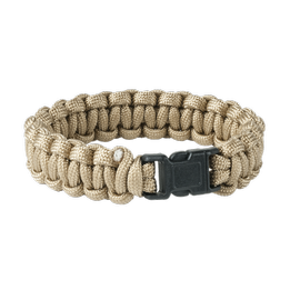 BRATARA DE SUPRAVIETUIRE - PARACORD DIN NYLON 550 - Helikon-Tex - COYOTE