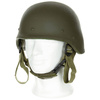 ITALIAN HELMET - BALLISTIC -"T.P." - OD GREEN - MILITARY SURPLUS - USED