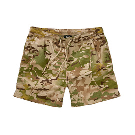 SHORT DE BAIE  - BASIC - TACTICAL CAMO - BRANDIT