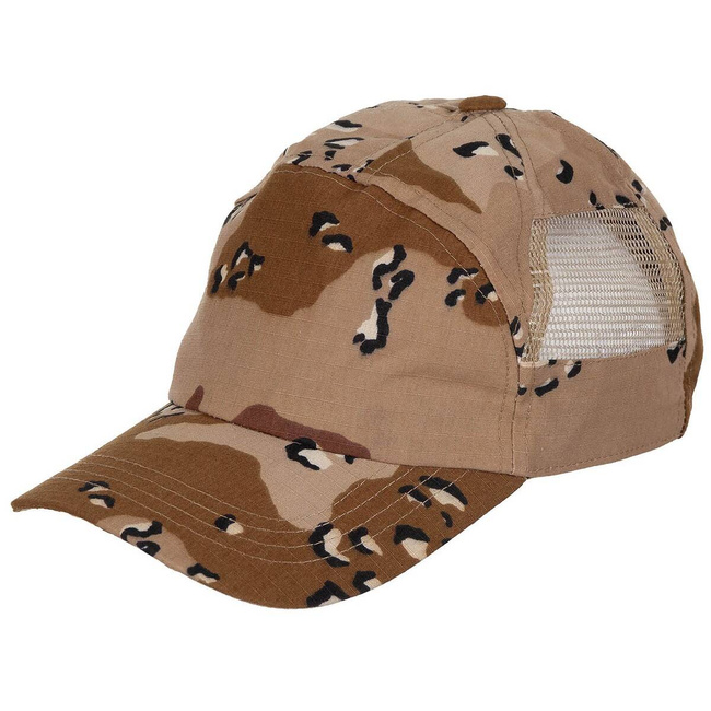 SAPCA AMERICANA CU PLASA REGLABILA IN MARIME, 6 CULORI DESERT - MFH