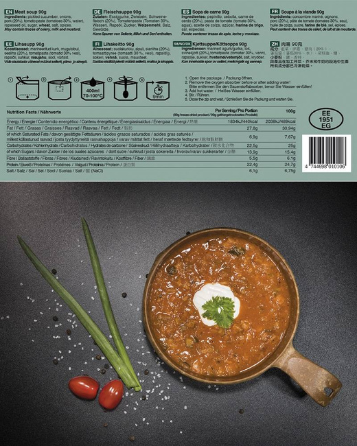 TACTICAL FOODPACK® MEAT SOUP