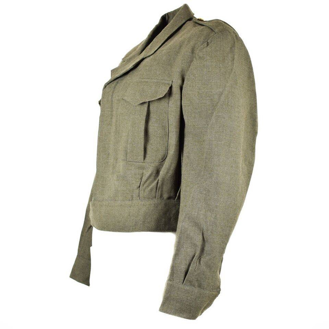 JACHETA BELGIANA IKE - OD - SURPLUS MILITAR - CA NOUA