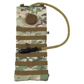 RUCSAC DE HIDRATARE CU REZERVOR TPU - SISTEM MOLLE - OPERATION CAMO - 2,5 L - MFH