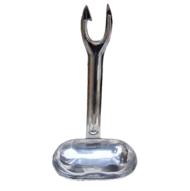 Large stainless steel ladle - Surplus Military from Romanian Army