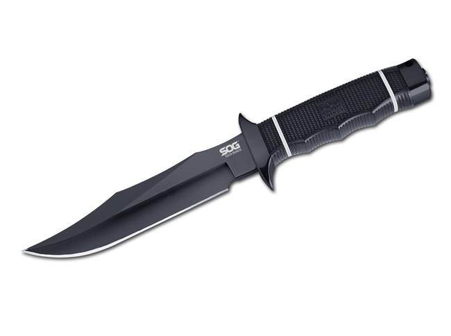 SOG Tech Bowie Black Knife