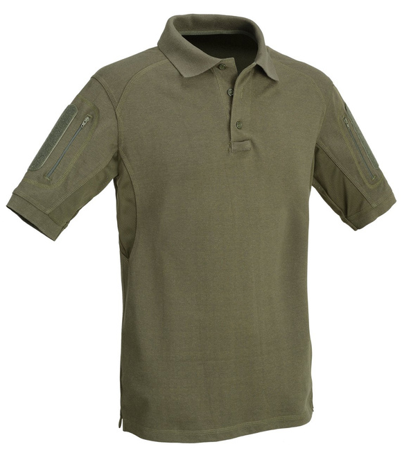 TRICOU POLO TACTIC CU BUZUNARE - DEFCON 5 - VERDE OD