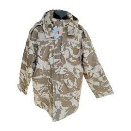 SCURTA PARKA IARNA MALTASATA - CAMUFLAJ DESERT RIPSTOP - SURPLUS MILITAR ARMATA ROMANA - CA NOUA