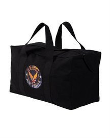 GEANTA US COTTON PARACHUTE CU IMPRIMEU  - NEGRU - MILTEC