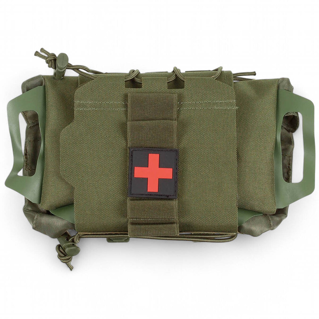 BAG, POUCH - FIRST AID -TACTICAL IFAK - MFH - OD GREEN
