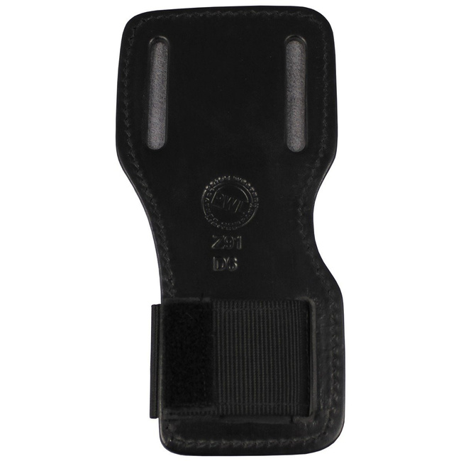 Support plate, leather, for pistol holster, like new