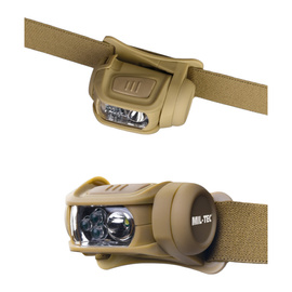 HEADLIGHT WITH 4 COLORS - COYOTE - MIL-TEC
