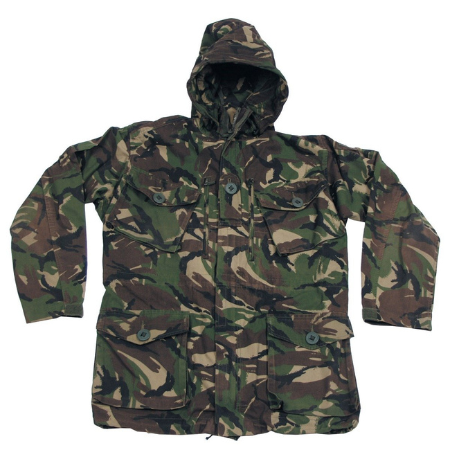 JACHETA ANTI-VANT SAS SMOCK - CAMUFLAJ DPM - SURPLUS MILITAR ARMATA BRITANICA - UZATA