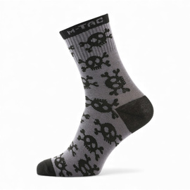 Sosete usoare - Lightweight Mk.3 Pirate Skull - Dark Grey - M-Tac