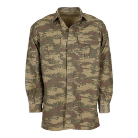 Field Jacket - Ripstop - TR Turkish Army Military Surplus - Turkish Camo M2008 - Used
