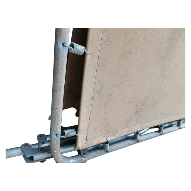 Pat pliant de campanie, cu cadru metalic - Surplus Militar de la Armata Română - uzat