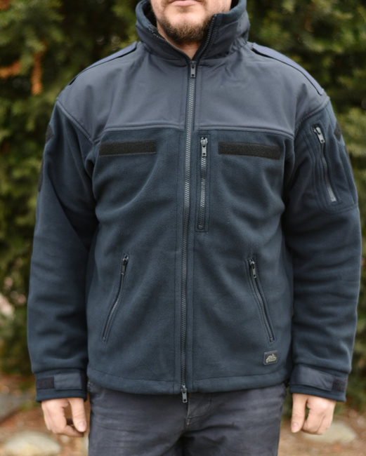 JACHETA POLAR - CLASSIC ARMY - Helikon Tex - BLEUMARIN - CU EMBLEME - IGSU
