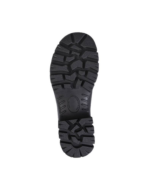 COMBAT BOOTS HOT/DAMP LEATHER/TEXT FOR MEN - MILITARY SURPLUS FROM THE GERMAN ARMY - BLACK - LIKE NEW