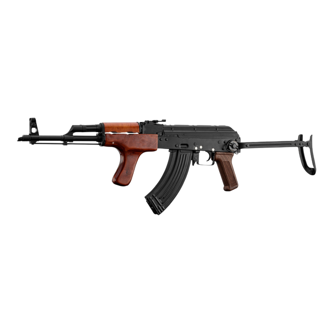 Replica AEG AK AIM Steel & Wood 1.0J - Versiunea lunga din otel cu uluc din lemn