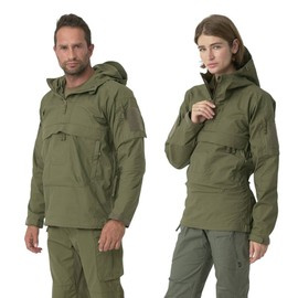 Jacheta Unisex Tracer Anorak - Polycotton Stretch Ripstop - Verde Olive - Helikon Tex