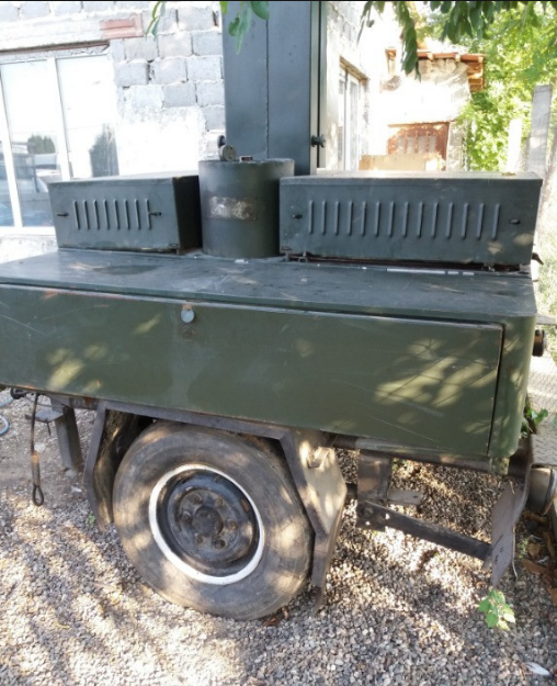 BRA-2 Car Rolling Kitchen - Romanian Army